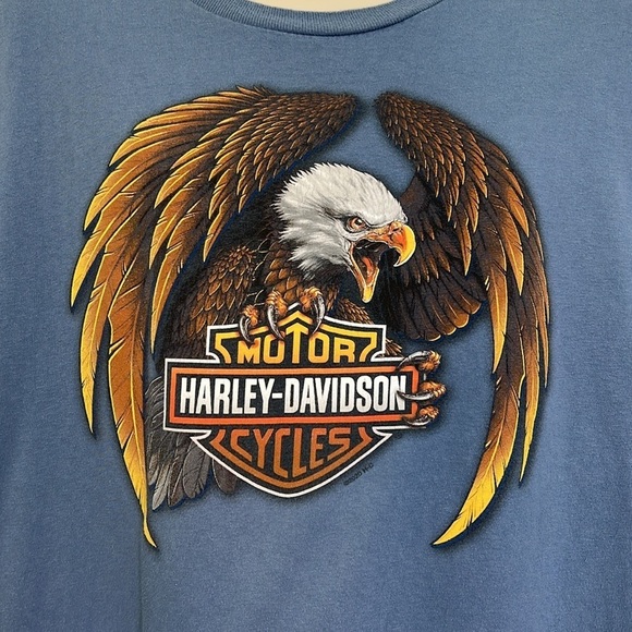Harley Davidson - 2020 Americas Oldest Harley Dealer Sunbury Ohio T Shirt XXL - Picture 3 of 9